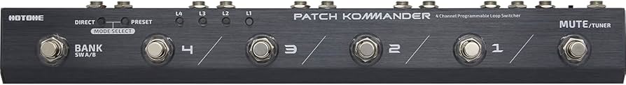 Amazon.com: Hotone Patch Kommander 4-Channel Programmable Effects