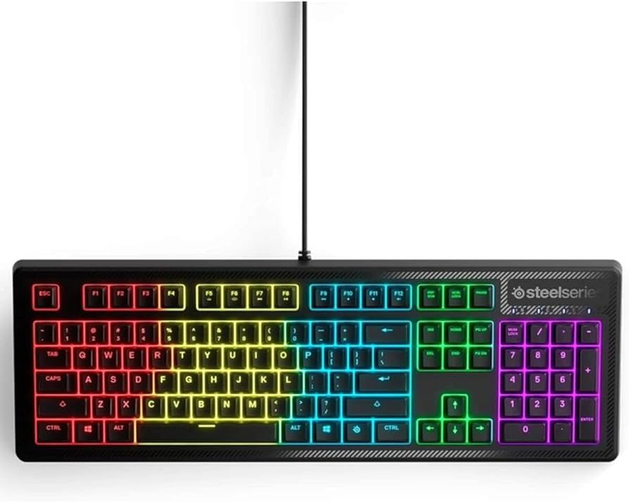 SteelSeries Apex 150, Gaming Keyboard, 5 Zone RGB Illumination
