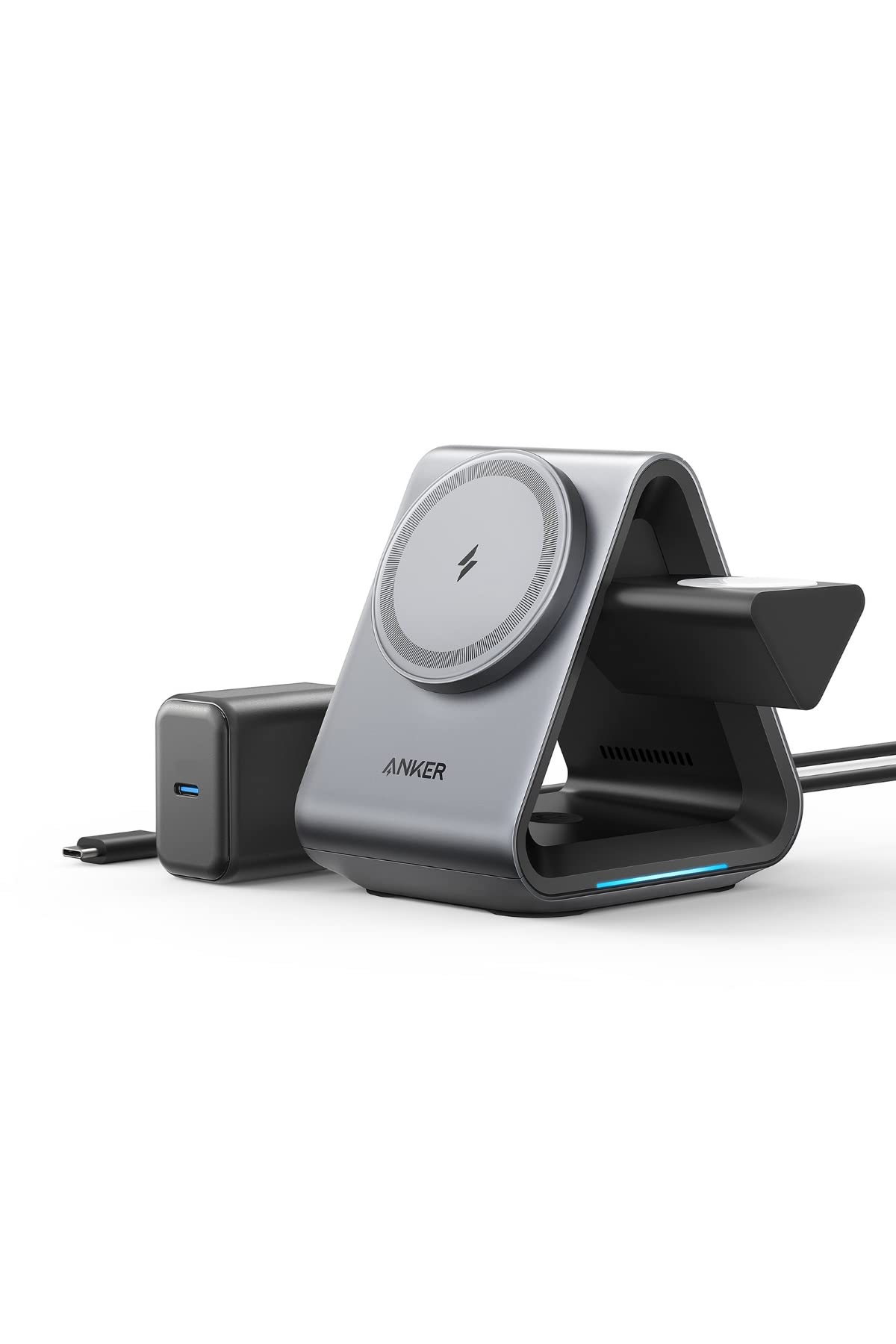 Amazon.co.jp: Anker 737 MagGo Charger (3-in-1 Station) (マグネット