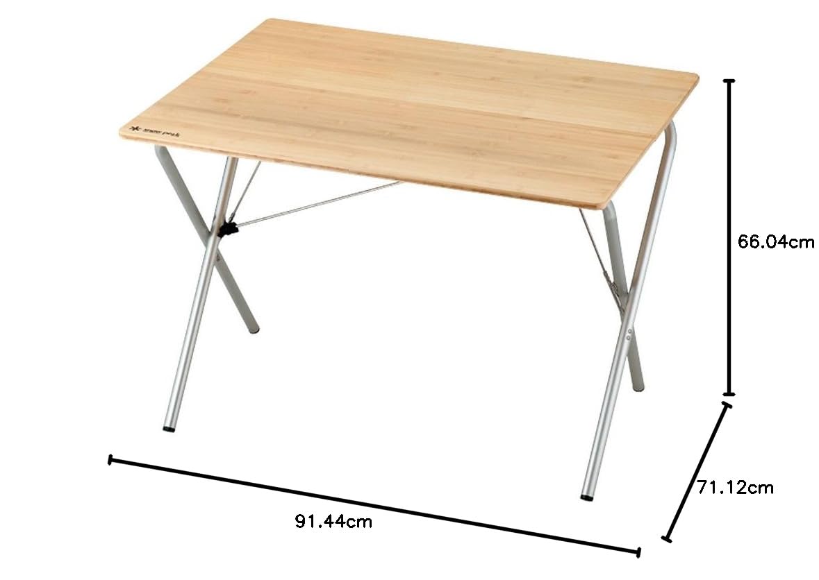 Amazon | スノーピーク(snow peak) ワンアクションテーブル タケ