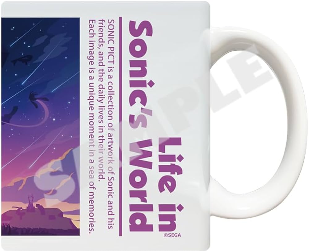 Amazon.co.jp: 「ソニック・ザ・ヘッジホッグ」SONIC PICTマグカップ
