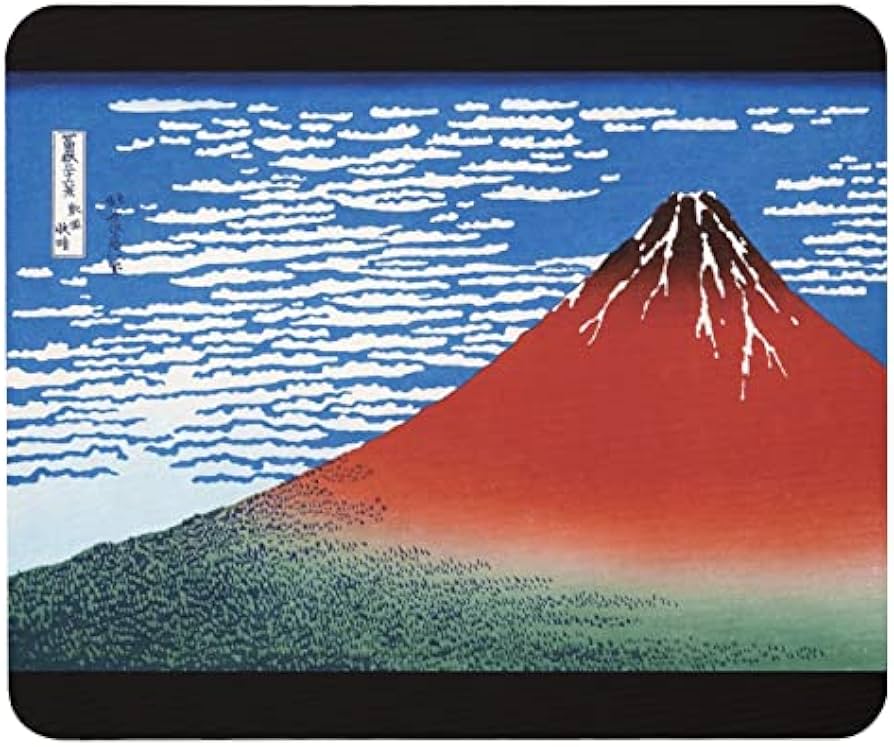 Amazon.co.jp: 葛飾北斎 『 凱風快晴（がいふうかいせい、通称：赤富士