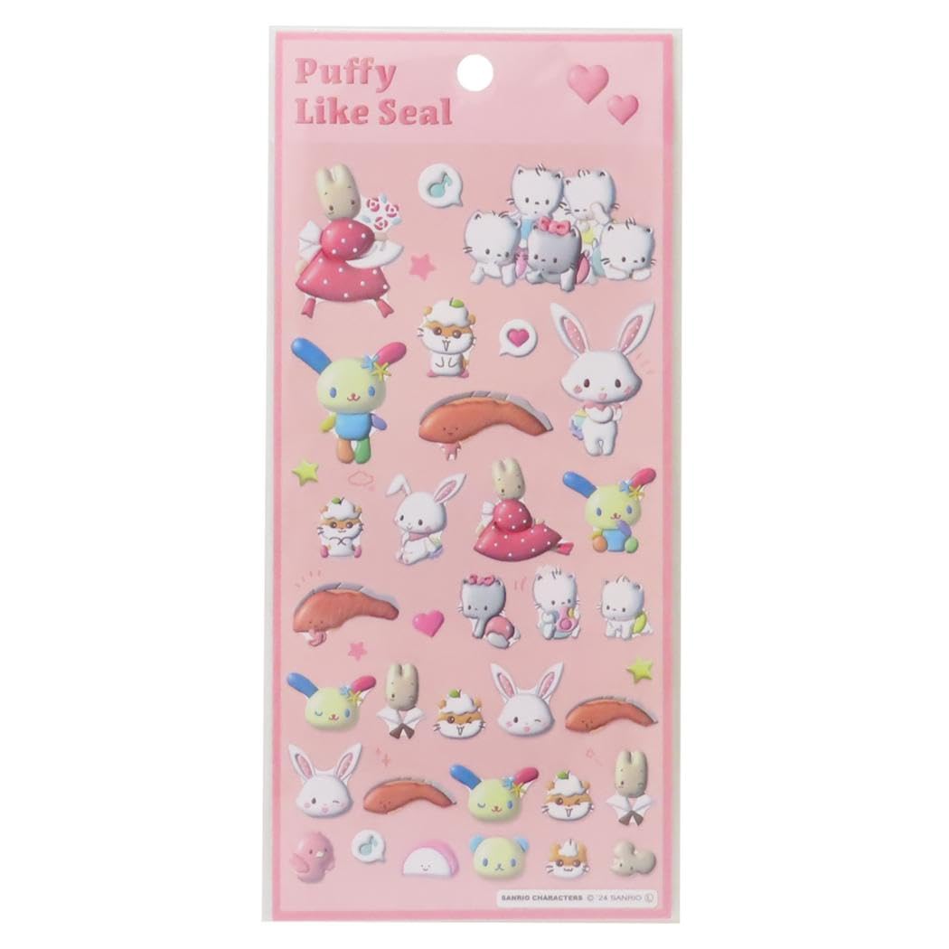 Amazon.co.jp: サンリオキャラクターズ[キャラクターシール]パフィー