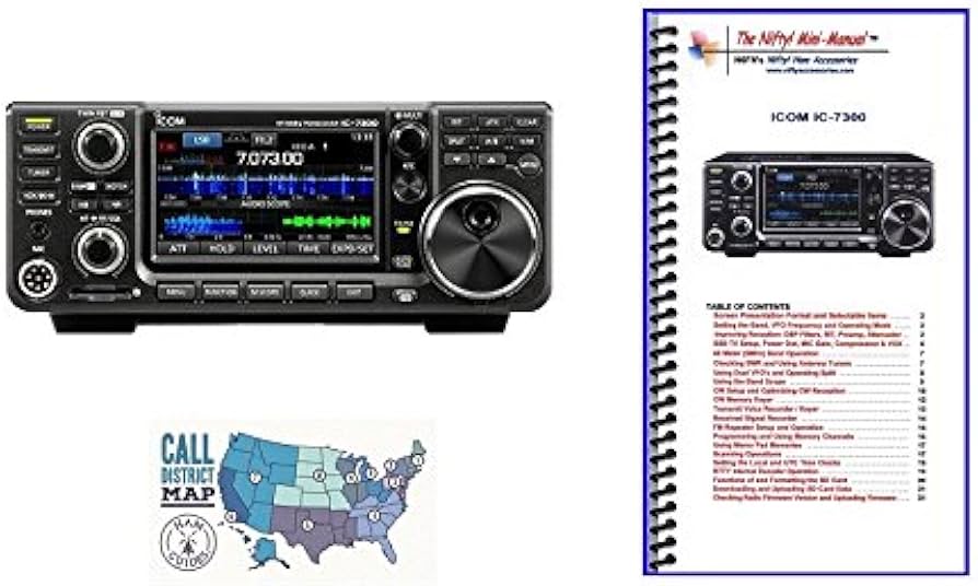 Amazon.com: Icom IC-7300 HF/50MHz 100W Base Transceiver with Nifty