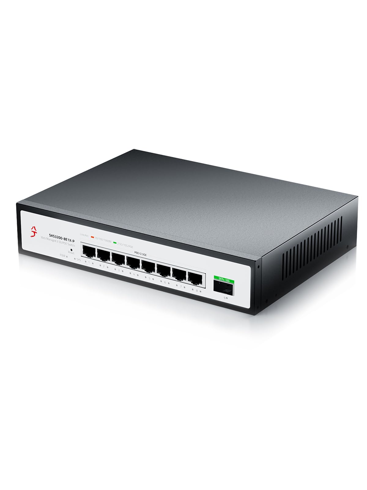 Amazon.co.jp: XikeStor 9ポート PoE ハブ WEB管理 2.5Gスイッチ PoE +