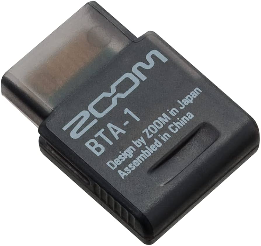 Amazon.co.jp: ZOOM Bluetoothアダプター BTA-1 見通し約10m通信 安定