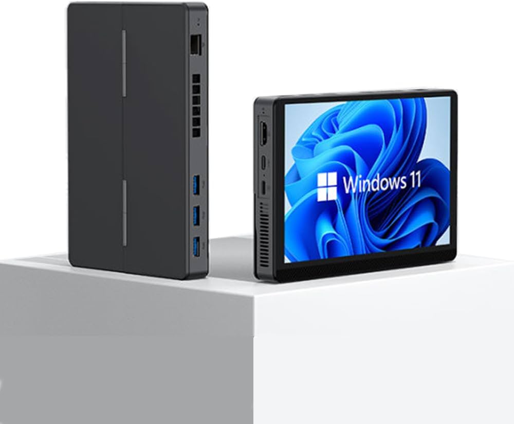 Amazon.co.jp: GZBOXミニPC 小型pc スティック pc 7インチ 2in1タッチ