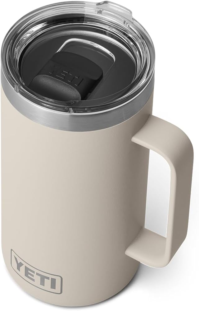Amazon.com: YETI Rambler 24 oz Mug, Vacuum Insulated, Stainless