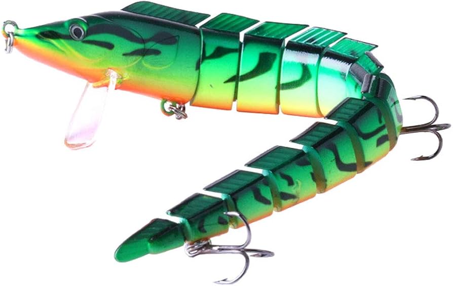 Amazon.co.jp: LSERVER ビッグベイト ハードルアー 釣り ジョイント