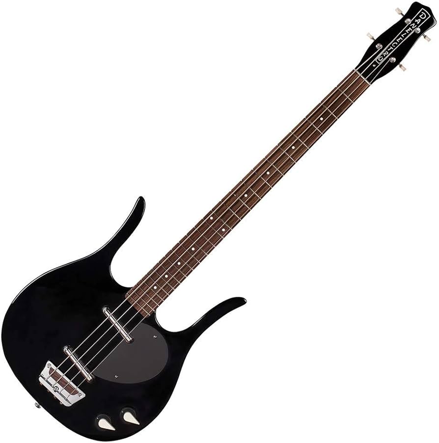 Amazon.com: Danelectro '59DC Long Scale Bass - Black : Musical