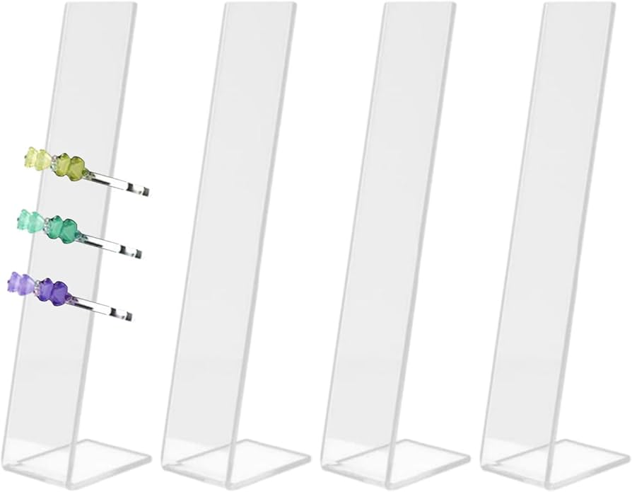 Amazon.co.jp: アクリルヘアクリップホルダー、アクリルヘアクリップ