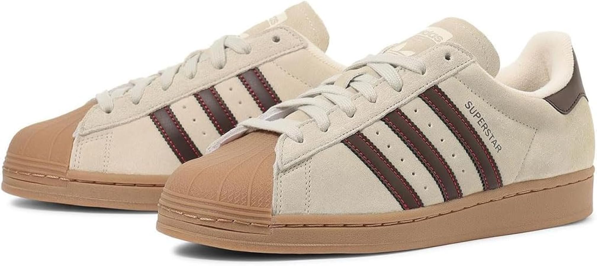 Amazon | [アディダス] スーパースター SUPERSTAR ベージュ/ダーク