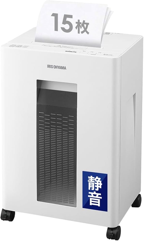 Amazon | アイリスオーヤマ シュレッダー 業務用 静音 高速 マイクロ