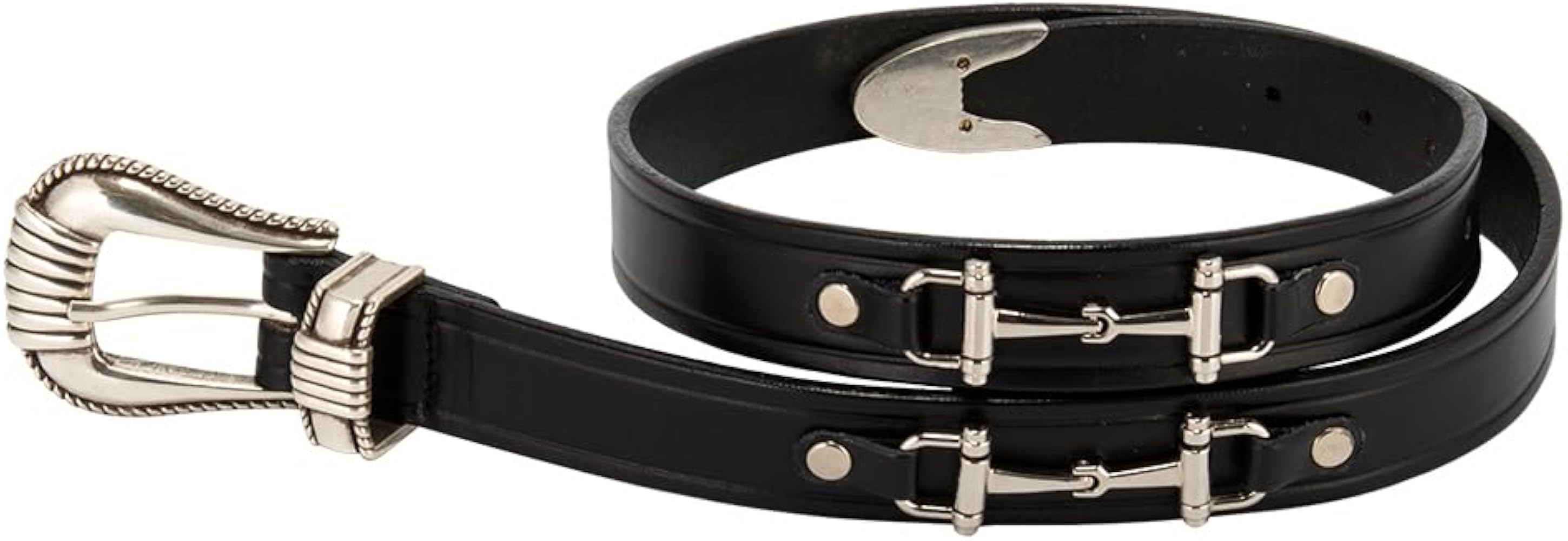 Amazon.co.jp: [Tory Leather] トリーレザー ベルト レザー シルバー