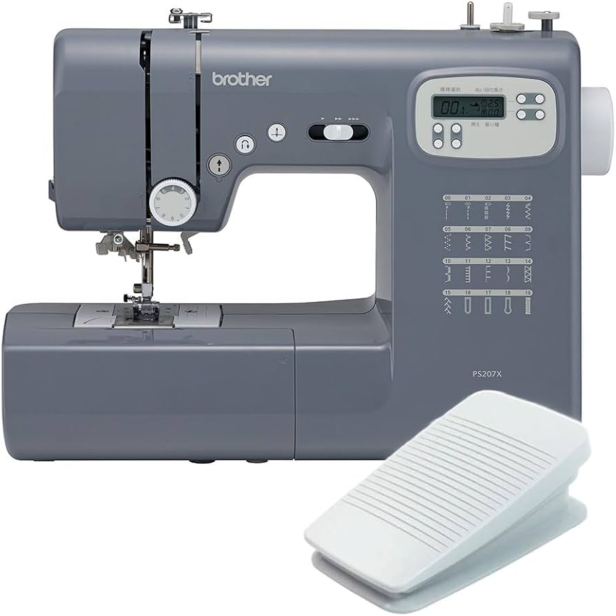 Amazon | ブラザー コンピューターミシン フットコントローラー付き