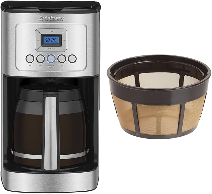 Amazon.com: Cuisinart Coffee Maker, 14-Cup Glass Carafe, Fully