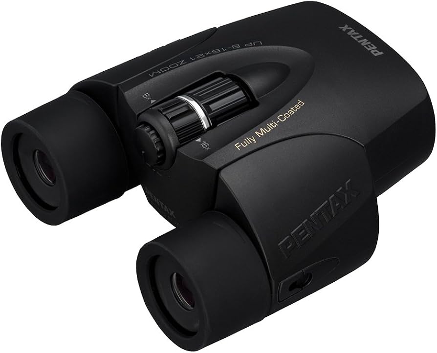 Amazon.com : Pentax UP 8-16x21 Black Binoculars (Black) Fully