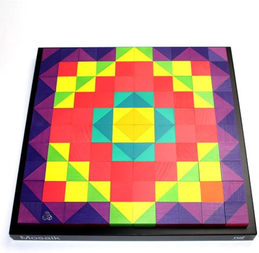 Amazon | ネフ社 キーナーモザイク （大）（naef Mosaik） | 積み木