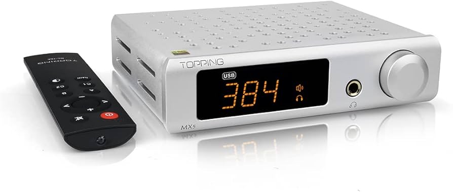 Amazon.co.jp: TOPPING MX5 デジタルパワーアンプ DAC 384kHz DSD256
