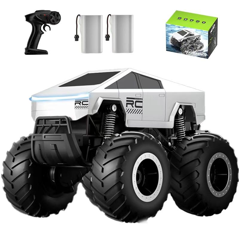 Amazon.co.jp: ZAVEN 水陸両用 ラジコン オフロード トラック サイバー