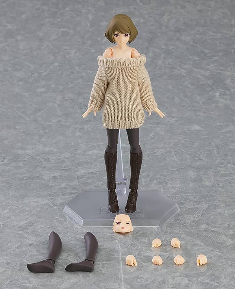 Amazon.co.jp | figma Styles 女性body[チアキ] with オフショル