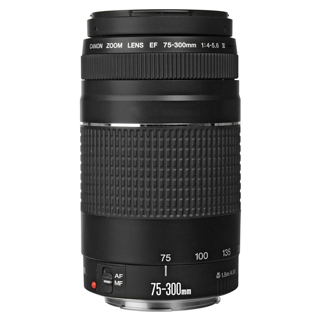 Amazon.co.jp: Canon EF 75 – 300 mm f / 4 – 5.6 III望遠ズームレンズ
