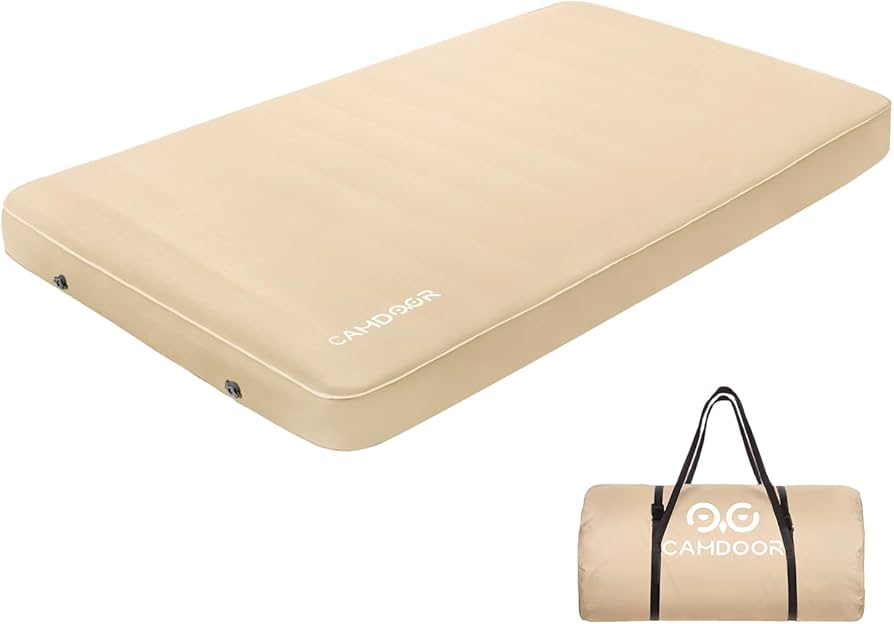 Amazon.co.jp: CAMDOOR キャンプ マット エアーマット ダブル 厚手