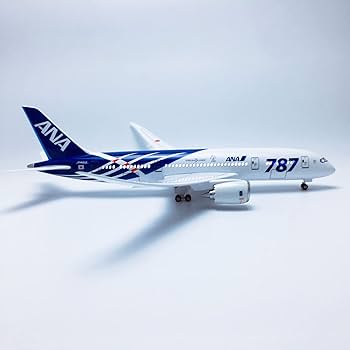 Amazon.co.jp: AZIZAT 16.9”1：130スケール模型飛行機ANA B 787模型