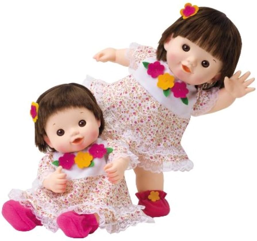 Amazon.co.jp: ぽぽちゃん 着せかえ ぽぽちゃんとちいぽぽちゃん兼用