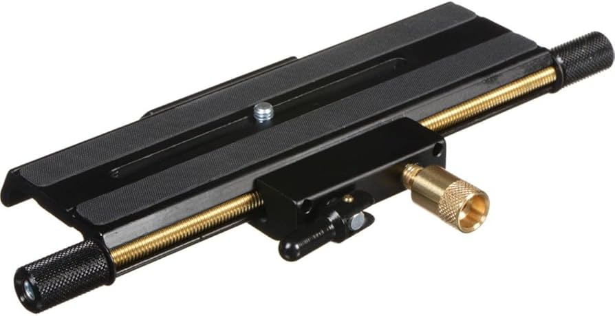 Amazon.com : Manfrotto 454 Micrometric Positioning Sliding Plate