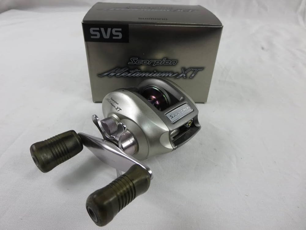Amazon | 黏箱付 シマノ スコーピオン メタニウム XT 銀メタ 右 日本製