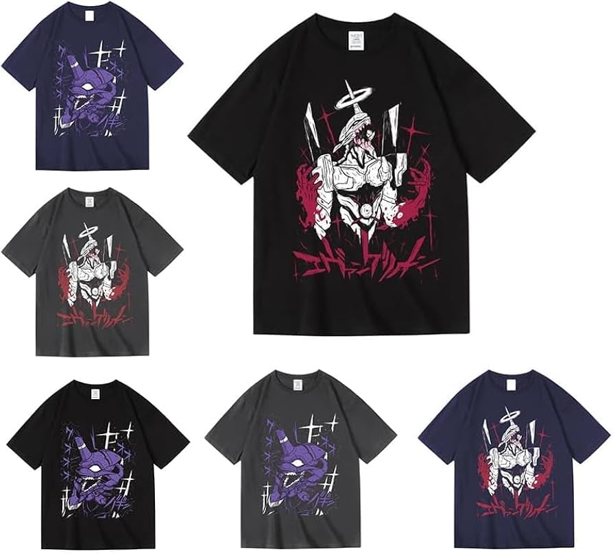 Amazon.co.jp: エヴァ tシャツ 半袖 初号機 暴走 おもしろtシャツ 夏