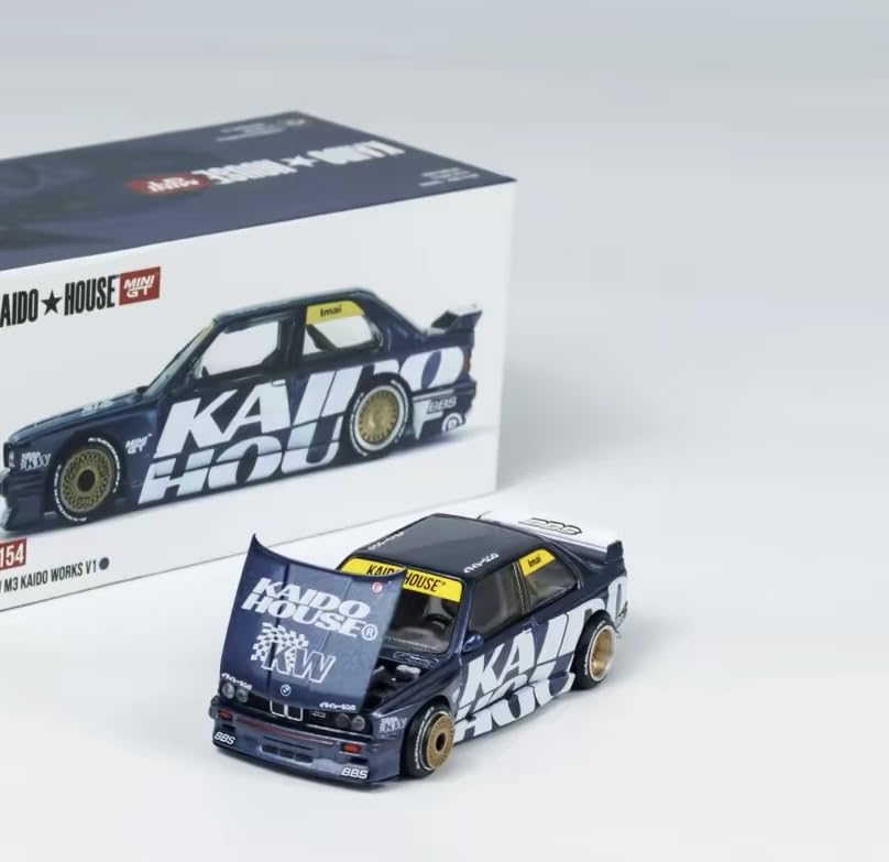 Amazon | 1/64 MINI GT Kaido House 街道ハウス M3 E30 青 154 [並行