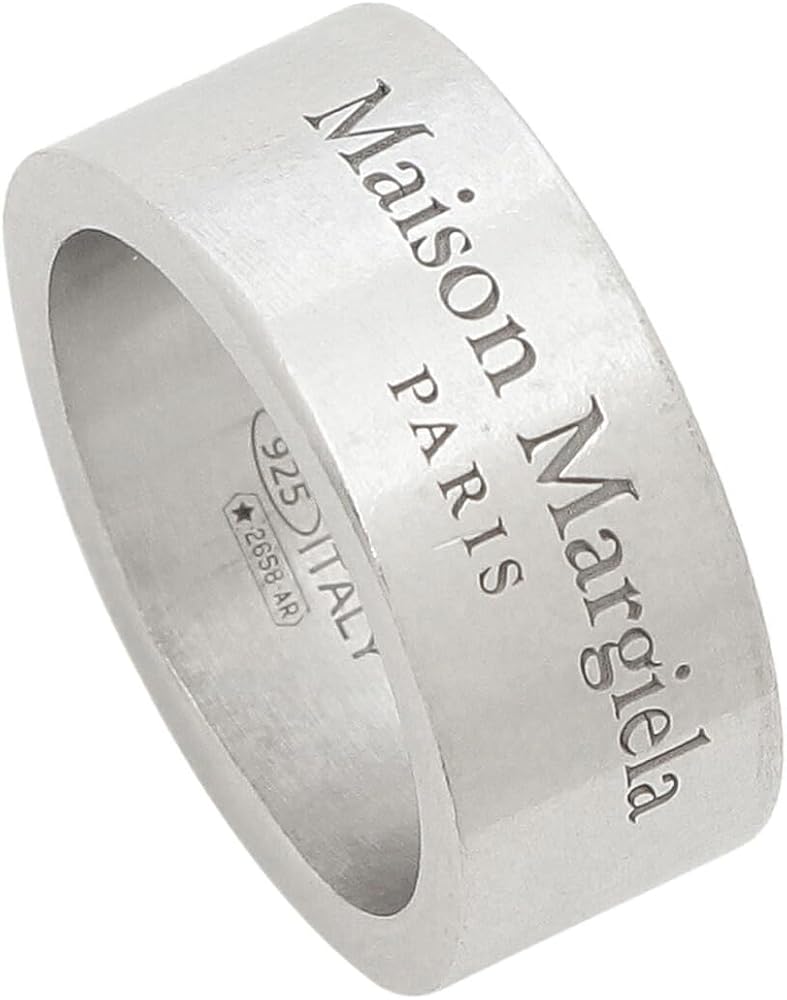 Amazon | [メゾンマルジェラ]指輪 リング シルバー SM1UQ0082 SV0158