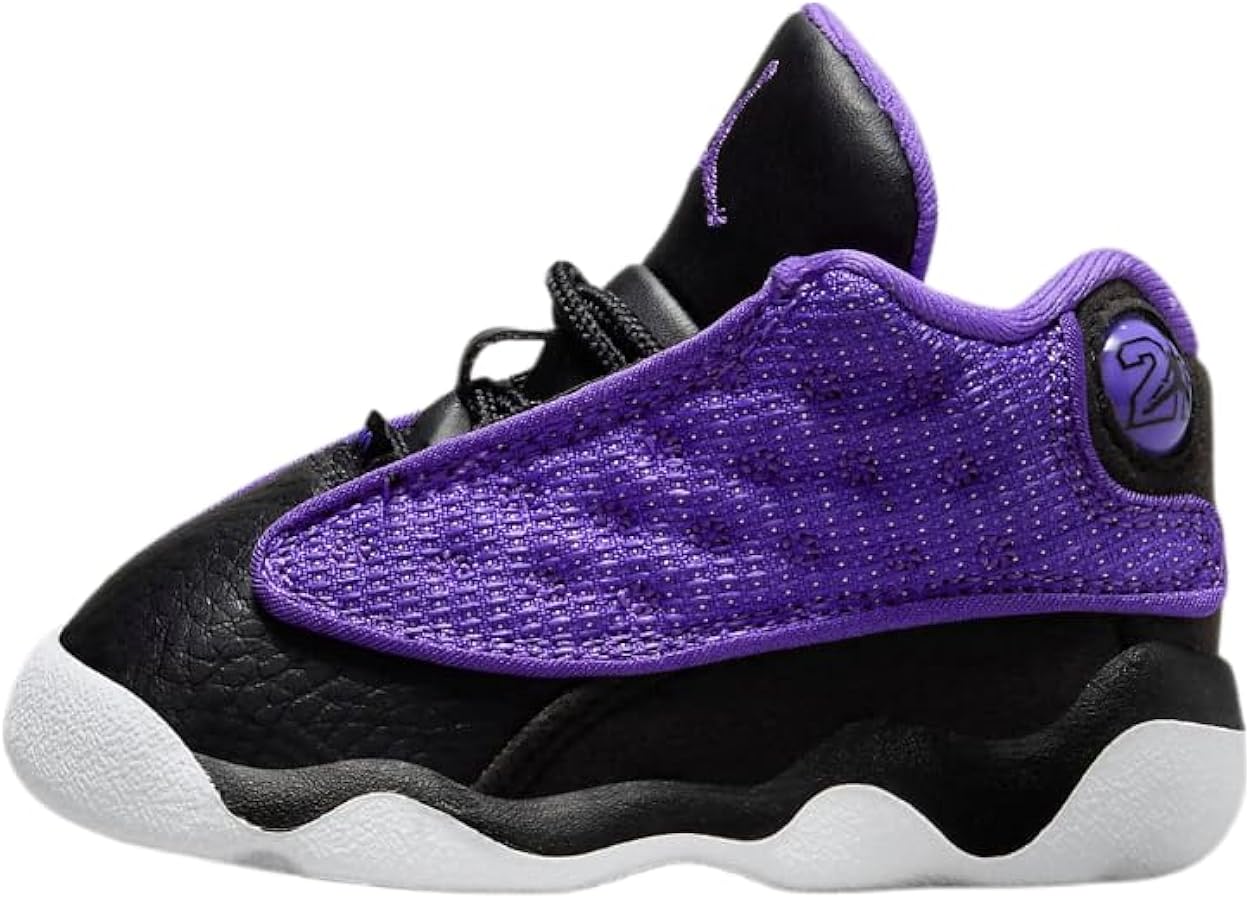 Amazon.com | Jordan Toddler's 13 Retro Purple Venom/Black-White