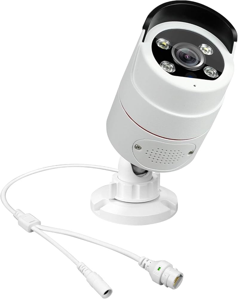 Amazon.co.jp: YESKAMOO 500万画素 防犯カメラ 屋外 POE防犯カメラ