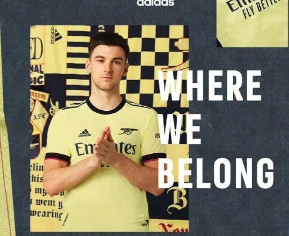 アーセナルティアニー オーセンティック アウェイ 2021-22 (M)