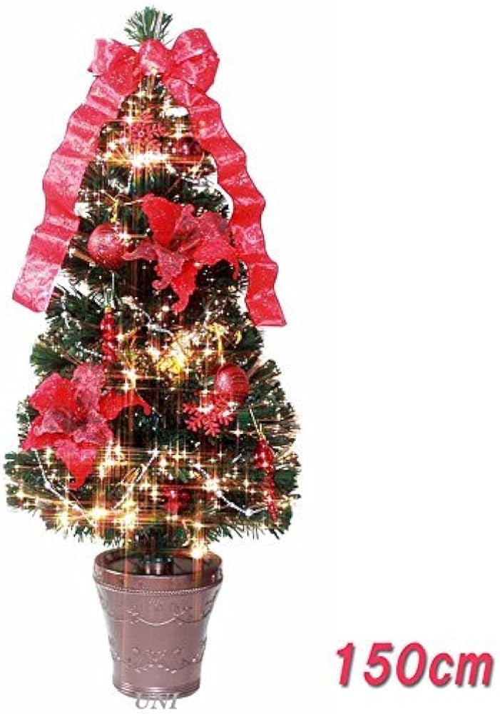Amazon | ドウシシャ クリスマスツリー LEDオーナメント付きDX