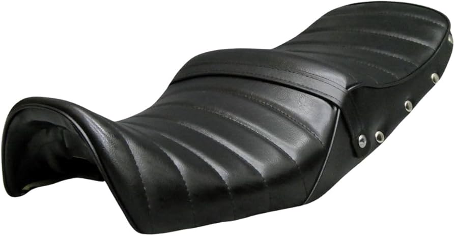 Amazon | XJR400 前期 タックロールシート (黒 レザー 鋲打ち