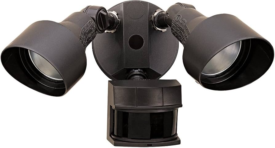 Heath Zenith HZ-5597-BZ 200-Watt Quartz Halogen Motion-Sensing