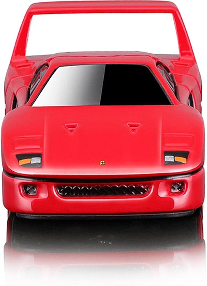 Amazon.com: Ferrari F40 Red 1/64 Diecast Model Car by Muscle