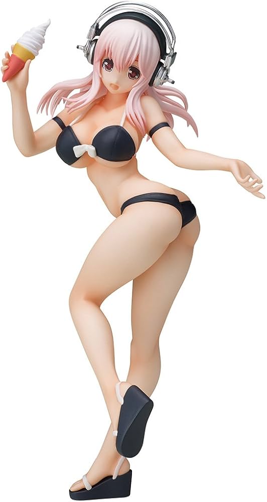 Amazon.co.jp: すーぱーそに子 水着Ver. 1/12スケール PVC製 塗装済み