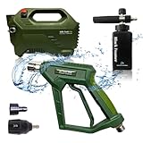 ながら洗車 イージーショット タンクセット 15Mpa グリーン 軽さに特化