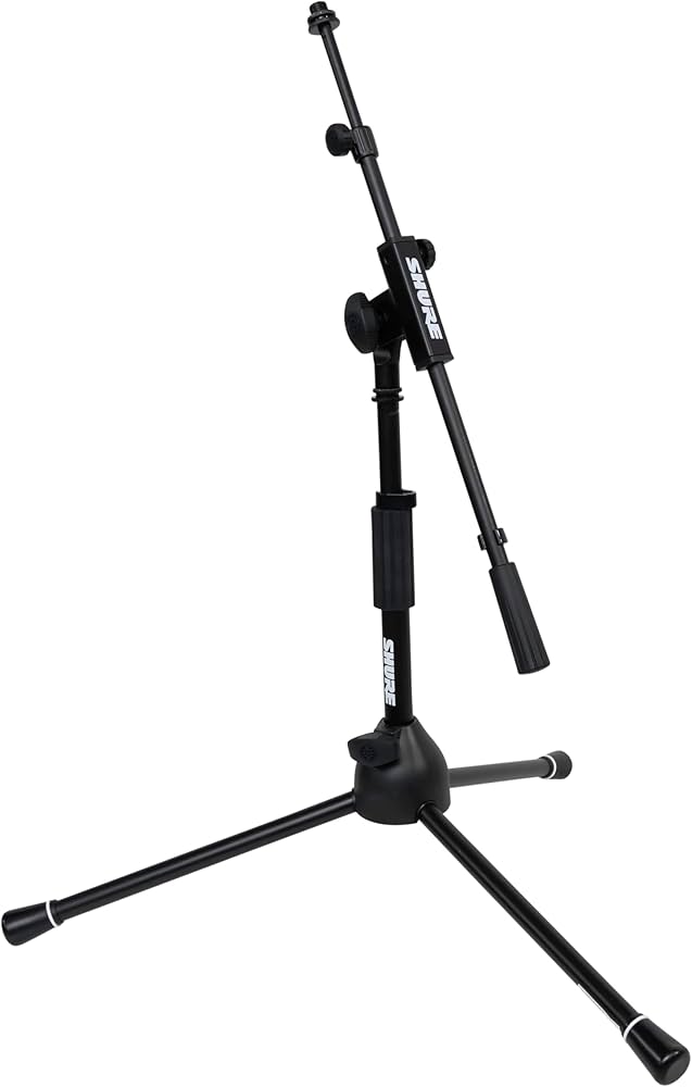 Amazon.com: Shure by Gator Low-Profile Tripod Mic Stand with