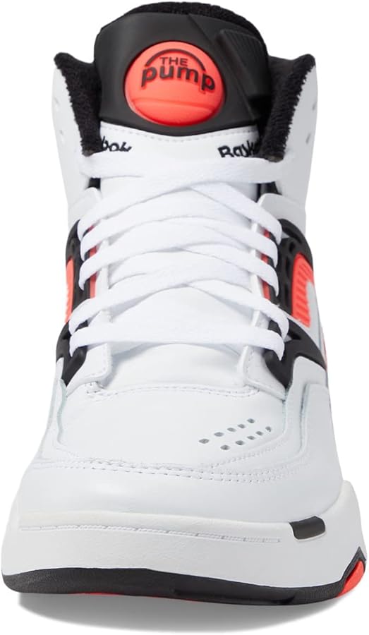 Amazon | Reebok Pump TZ, ホワイト/ブラック/ネオンチェリー。, 7.5