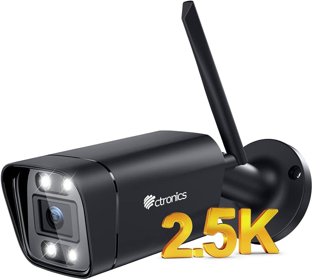 Amazon.co.jp: 【2K超・夜間カラー撮影・業界最高IP67防水】Ctronics