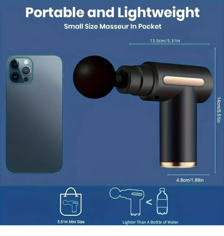 Amazon | ONLINE STORE ROBOT|マッサージガン(4種類のヘッド付属