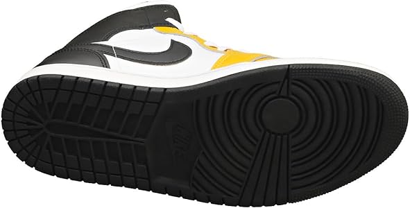 Amazon | Air Jordan 1 Mid (DQ8426-701、イエローオークル/ホワイト