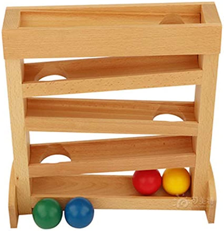 Amazon | 知育玩具 ボールトラッカー幼児初期開発玩具モンテッソーリ