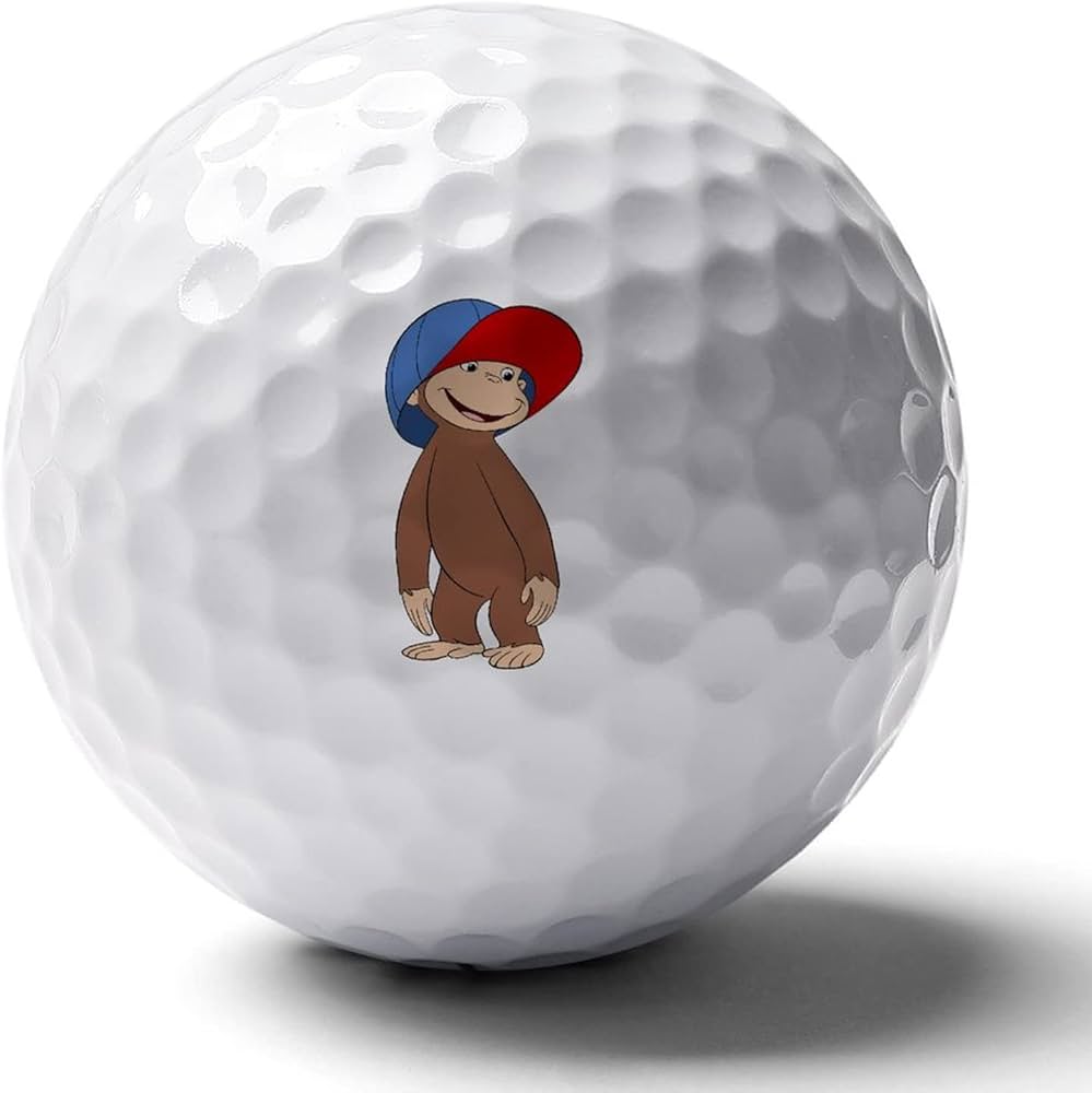 Amazon.co.jp: おさるのジョージ ゴルフボール メンズ 軽い 強くて丈夫